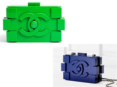 chanel lego clutch replica|chanel lego clutch bag.